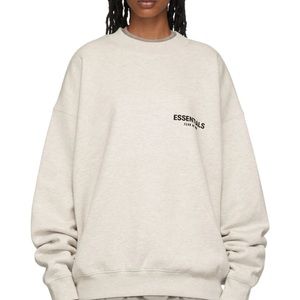 OFF WHITE CREW NECK SWEATSHIRT